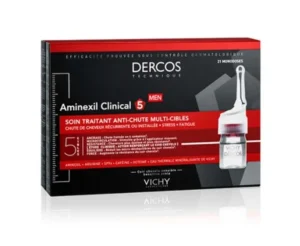 VICHY Dercos Technique Aminexil Clinical 5 Homme 21 Ampoules Anti-Chute